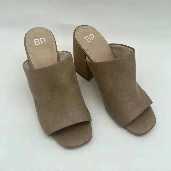 bp Shoes - BP. | Callum Open-Toe Mule | Tan | Size 5